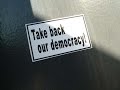 How do we Take Back our Democracy?