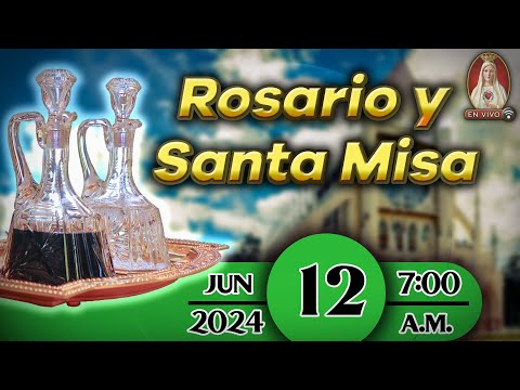Rosario y Santa Misa en Caballeros de la Virgen, 12 de junio de 2024 ? 7:00 a.m.
