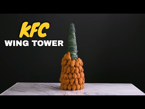 How to Make an Epic Edible Wing Tower with KFC