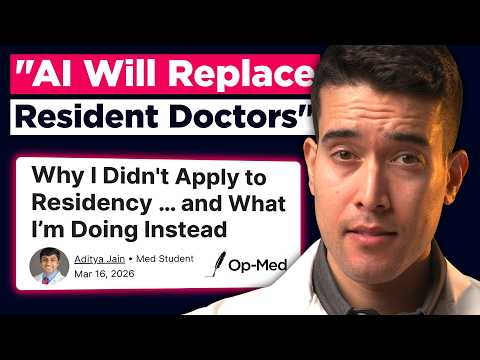 Harvard Med Student Quits Medicine Because of AI