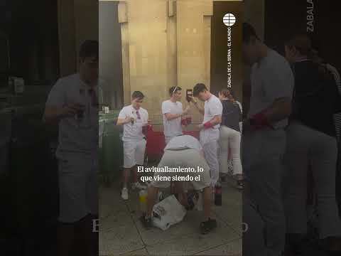 Así han sido los instantes previos al Chupinazo de los Sanfermines 2024