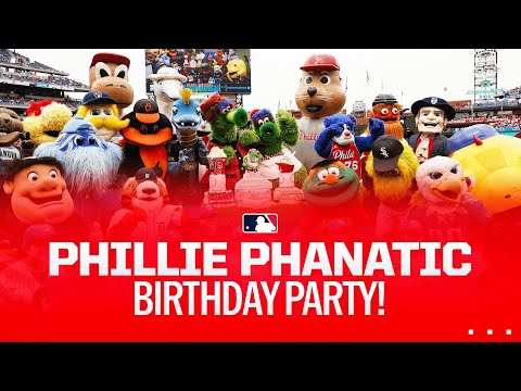 The Phillies pulled out all the stops for the Phillie Phanatics birthday party!