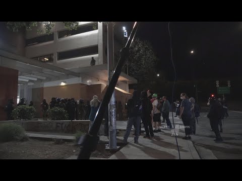 [P&R Watch] Portland Protest when ICE officers come out 19-7-2025