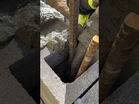 Satisfying Beton Dolum İşlemi #satisfying #asmr #construction
