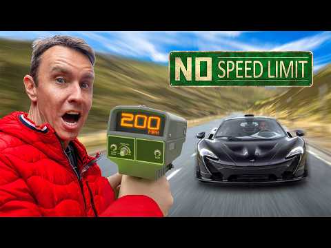 McLaren P1 Thrills: Speed Tests on UK Road & Silverstone Challenge