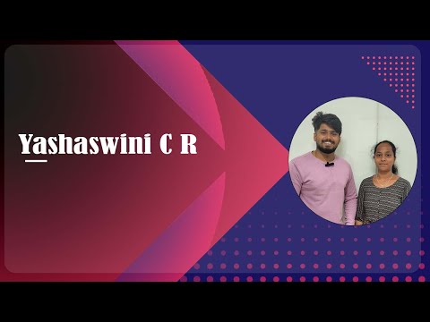 🌟 Yashaswini C.R | BE–ECE | 2025 | 80%| Government Engineering College KR Pet | QSpiders Rajajinagar