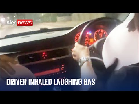 Driver jailed for killing three teenage passengers after inhaling laughing gas