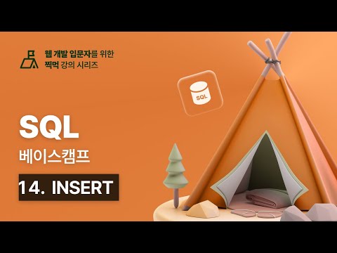 SQL 베이스캠프 - 14. INSERT