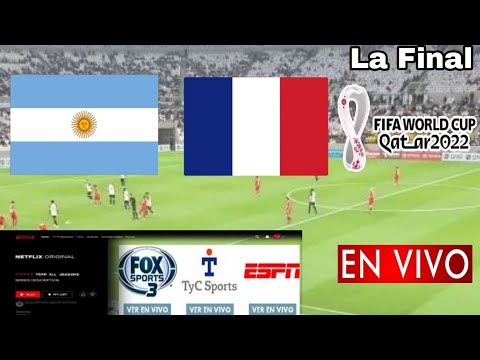 Argentina vs. Francia en vivo, donde ver, a que hora juega Argentina vs. Francia Mundial Qatar 2022