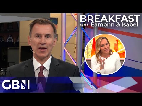 Chancellor Jeremy Hunt MP on the UK economy, taxes, HS2 and more! | Breakfast with Eamonn & Isabel