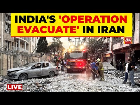 LIVE: Indian Embassy Begins Evacuation From Tehran | India Tells Its Nationals To Leave Tehran