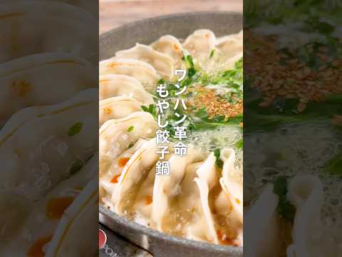 ワンパン革命!もやし餃子鍋🍲🥟