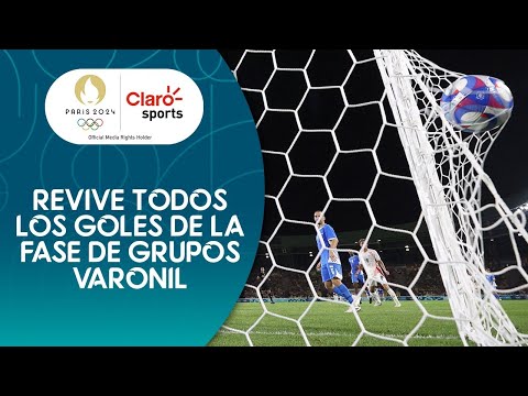 #Paris2024 Fu?tbol | Revive todos los goles de la fase de grupos varonil | Highlights