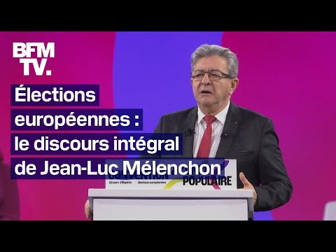 Jean-Luc Mélenchon: Si vous ne voulez pas de la guerre, votez Insoumis