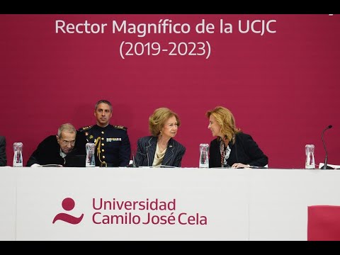 Nombramiento de Don Emilio Lora-Tamayo como rector honorario de la Universidad Camilo José Cela.