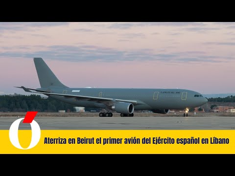 Aterriza en Beirut el primero de los aviones del Ejército que evacuará a los españoles del Líbano