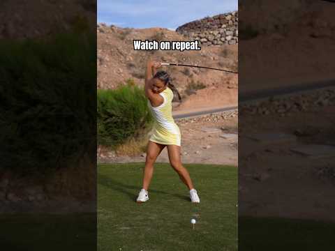 Cass knows what she’s doing. #golf #golfswing #girls #athlete #fitness