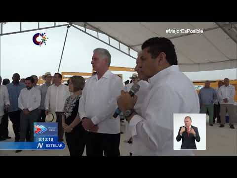 Cuba/ México:Recorrió presidente Díaz-Canel áreas donde se construye el Tren Maya