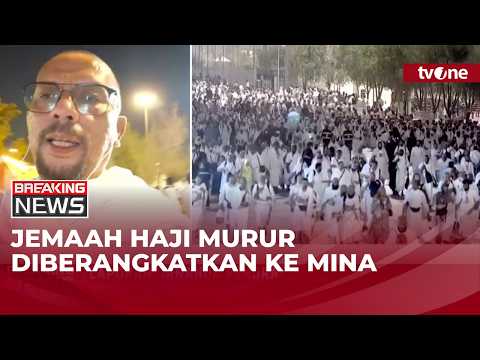 Jemaah Haji Mulai Bergeser Ke Muzdalifah | Breaking News