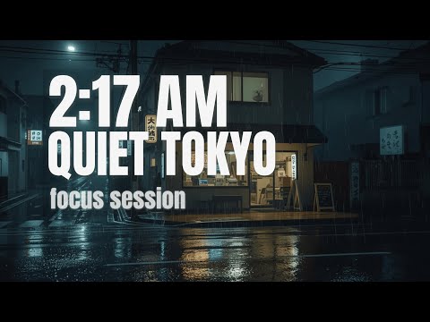 Rainy Tokyo Lofi at a Cozy Ramen Shop