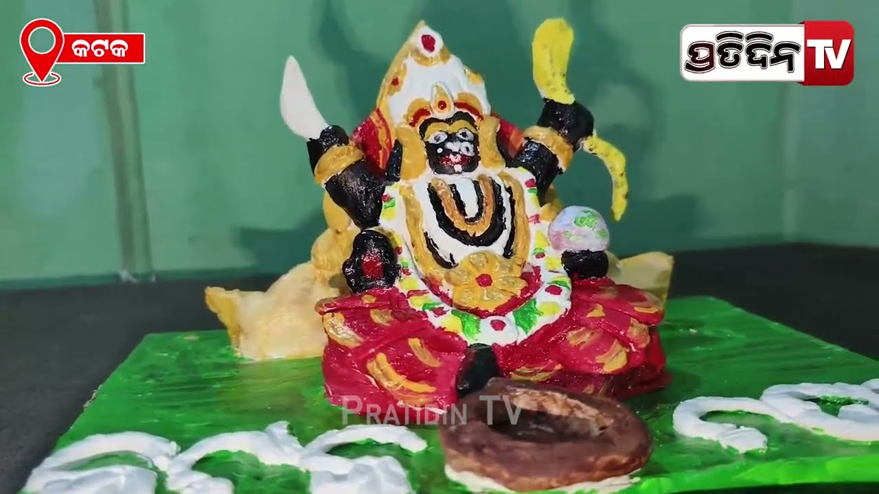 ମୋହନ ମାଝୀଙ୍କୁ ଥରେ ଭେଟି ମା କଟକ ଚଣ୍ଡୀଙ୍କ ଚିତ୍ର ଦେବାକୁ ଇଚ୍ଛାଅଛି। cuttack artist Manoj wants to meet CM.
