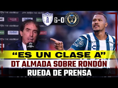 DT GUILLERMO ALMADA: SALOMÓN RONDÓN ES UN CLASE A