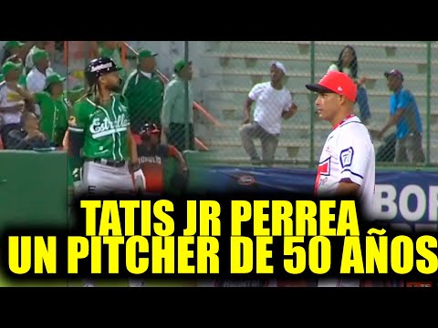 INCREIBLE! Fernando Tatis Jr Sacude Enorme Jonron Vs El Pitcher Mas Viejo De Lidom