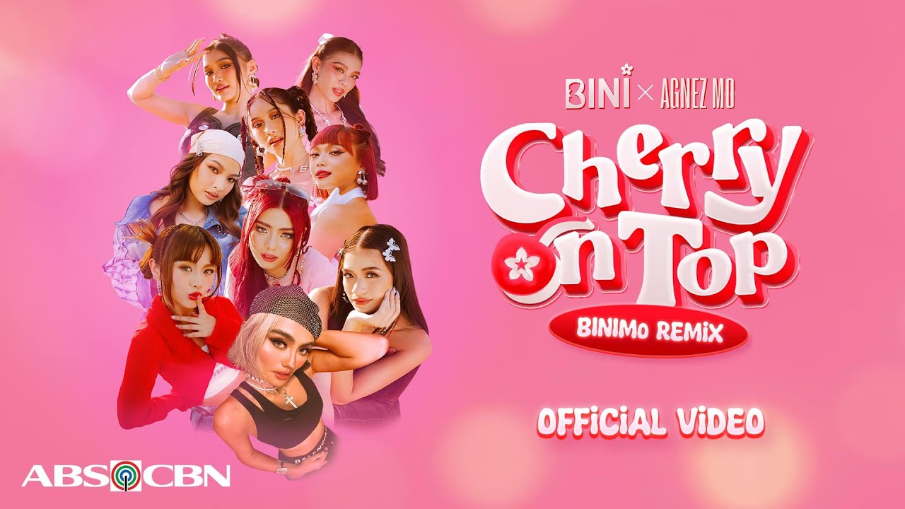 BINI and AGNEZ MO celebrate girl power in the vibrant music video for 'Cherry On Top (BiniMo Remix).