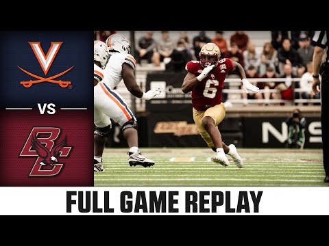 Virginia vs. Boston College Full Game Replay