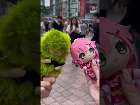 コラボ中のみこちと一緒に…！渋谷で"振り向き界隈"🌸💕