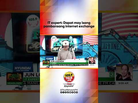 IT expert: Dapat may isang pambansang internet exchange | <strong>Ted</strong> Failon &amp; DJ Chacha