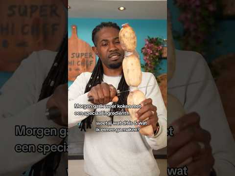 Morgen ga ik weer koken met een speciaal ingrediënt... weet jij wat dit is?