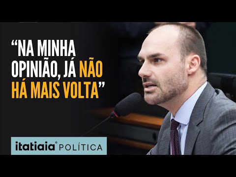 EDUARDO BOLSONARO COMENTA AÇÃO DO CONGRESSO AMERICANO CONTRA MORAES: NÃO HÁ MAIS VOLTA