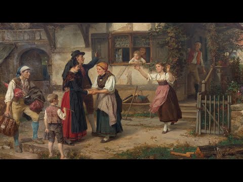 Benjamin Vautier (1829-1898) ✽ Swiss painter