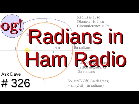 Using Radians in Ham Radio (#326)