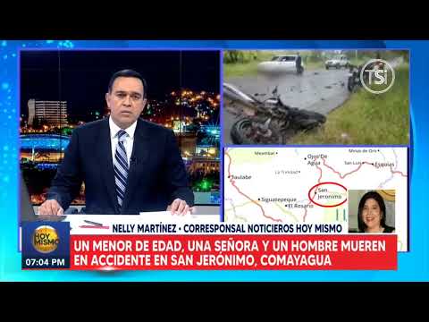 Tres muertos y tres heridos en accidente en San Jerónimo Comayagua