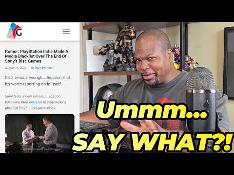 <strong>RUMOR</strong>:  Playstation is BLACKLISTING Anyone that Spoke about them Killing Physical Games NEGATIVELY!
