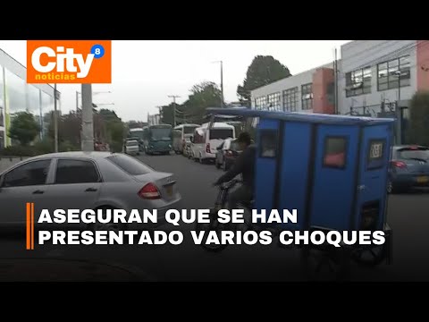 Padres de familia en Cedritos denuncian zona escolar sin demarcación en la vía | CityTv