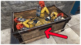 YouTube thumbnail for Oblivion's video titled 'I Built a RUST  TRAP SHOP That HIDES ALL Evidence…'