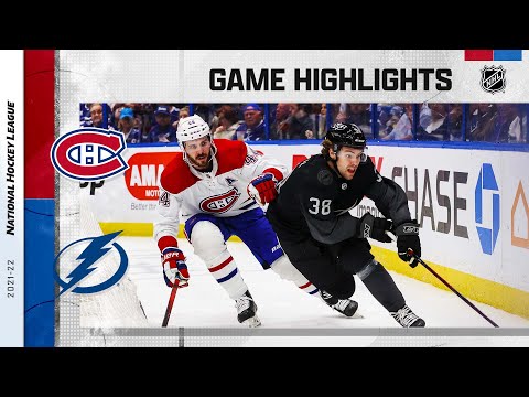 Canadiens @ Lightning 4/2 | NHL Highlights 2022