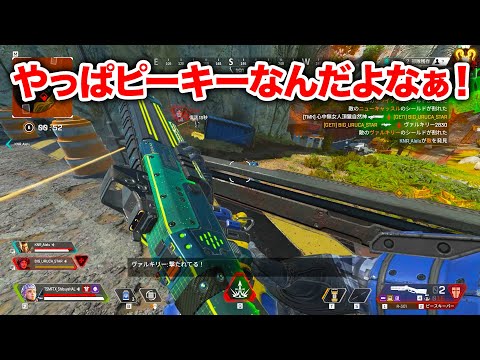 【APEX LEGENDS】サブ武器はやっぱピースキーパーなんだよなぁ！【エーペックスレジェンズ】