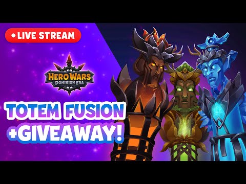 Totem Fusion + Giveaway LIVE STREAM! | Hero Wars