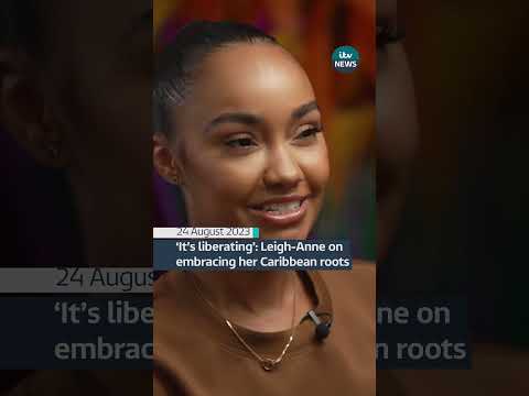 ‘It’s liberating’: Leigh-Anne on embracing her Caribbean roots #itvnews #leighannepinnock #leighanne