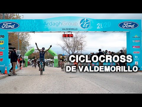 Resumen Ciclocross de Valdemorillo 2020 con victoria para Ismael Esteban y Lucía González