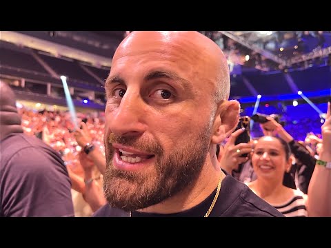 ALEXANDER VOLKANOSKI REACTS TO CANELO & CRAWFORD FACE OFF! HYPED ABOUT FIGHT