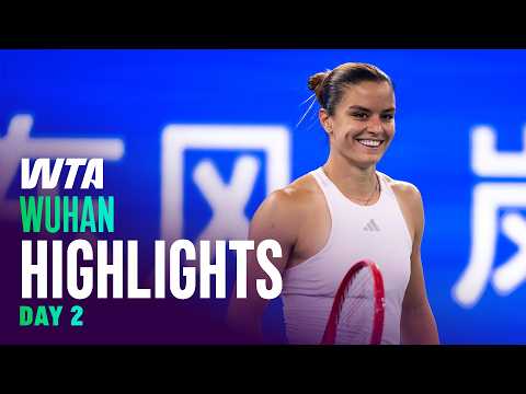 Day 2 in Wuhan featuring Sakkari, Chwalinska, Pohankova, and <strong>more</strong> | WTA <strong>Match</strong> Highlights