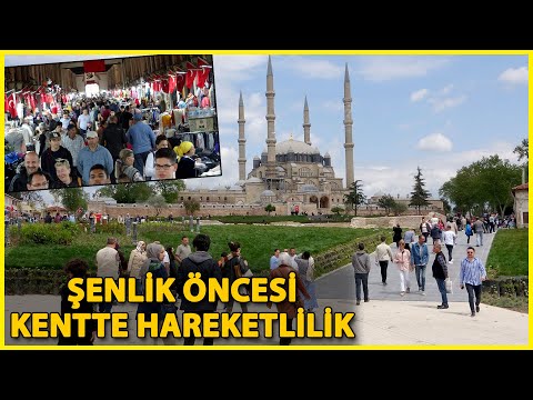 Edirne'de Yakılacak Kakava Ateşi Öncesi Turist Yoğunluğu