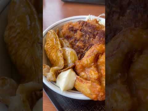 犬の動画サムネイル - #shorts 2時半に昼〜！かつやの豚DX丼！　2025年5月30日
