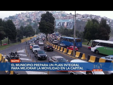 Municipio prepara un plan integral de movilidad en Quito