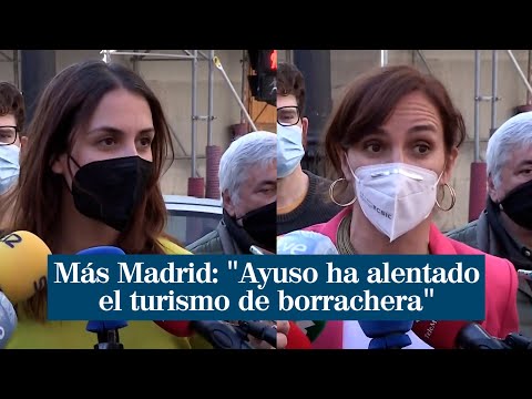 Más Madrid critica la llegada de franceses: Ayuso ha alentado el turismo de borrachera